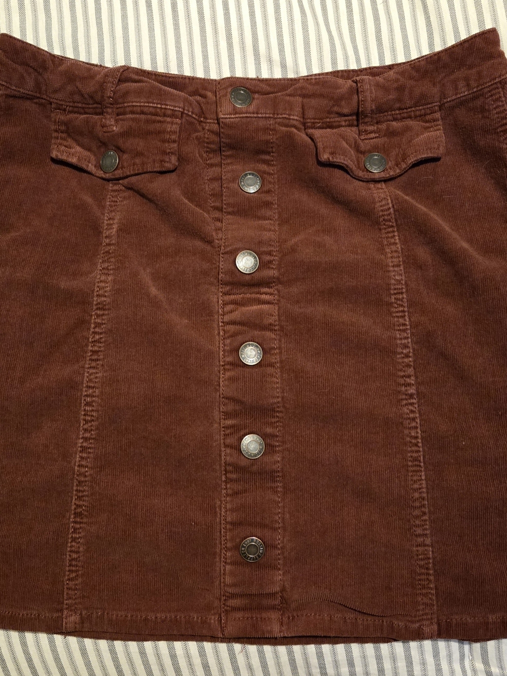 Mossimo Supply Co. brown corduroy skirt